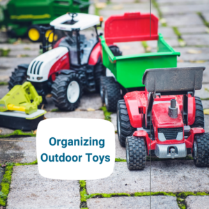 Tips for Organizing Outdoor Toys