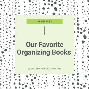 Recommendations for Books about Organizing